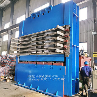 качество  Rubber Product Making Pre Treated Tire Tread Rubber Press Vulcanizing Machine With CE Certificate завод